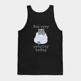 Not Very Peopley Today Tank Top